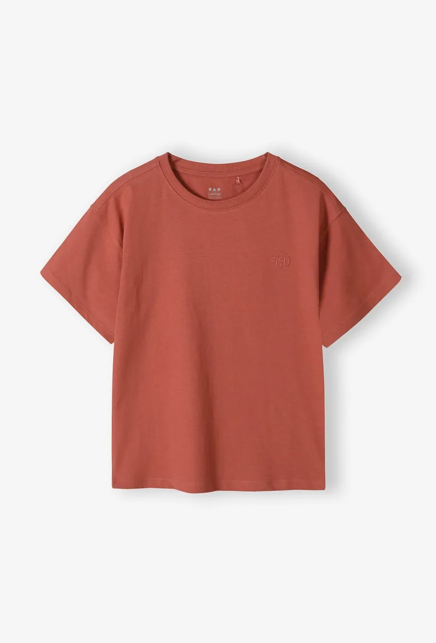 T-shirt dziewczęcy bawełniany - Limited Edition