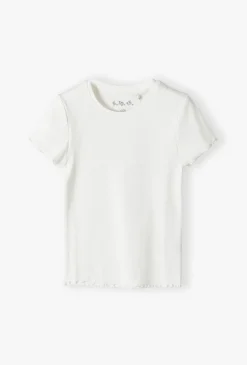 T- shirt dziewczęcy w prążki - 5.10.15.