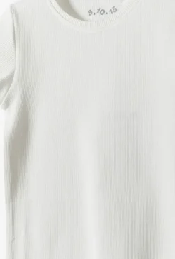 T- shirt dziewczęcy w prążki - 5.10.15.