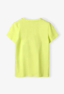 T-shirt dziewczęcy z dwustronnymi cekinami – koszulka z gwiazdką