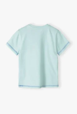 T-shirt niemowlęcy dla chłopca z rybką