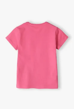 T-shirt sportowy dla dziewczynki