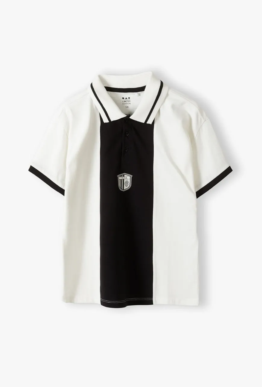 T-shirt sportowy z kołnierzykiem - Limited Edition