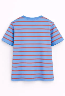 T-shirt w paski dla małego chłopca