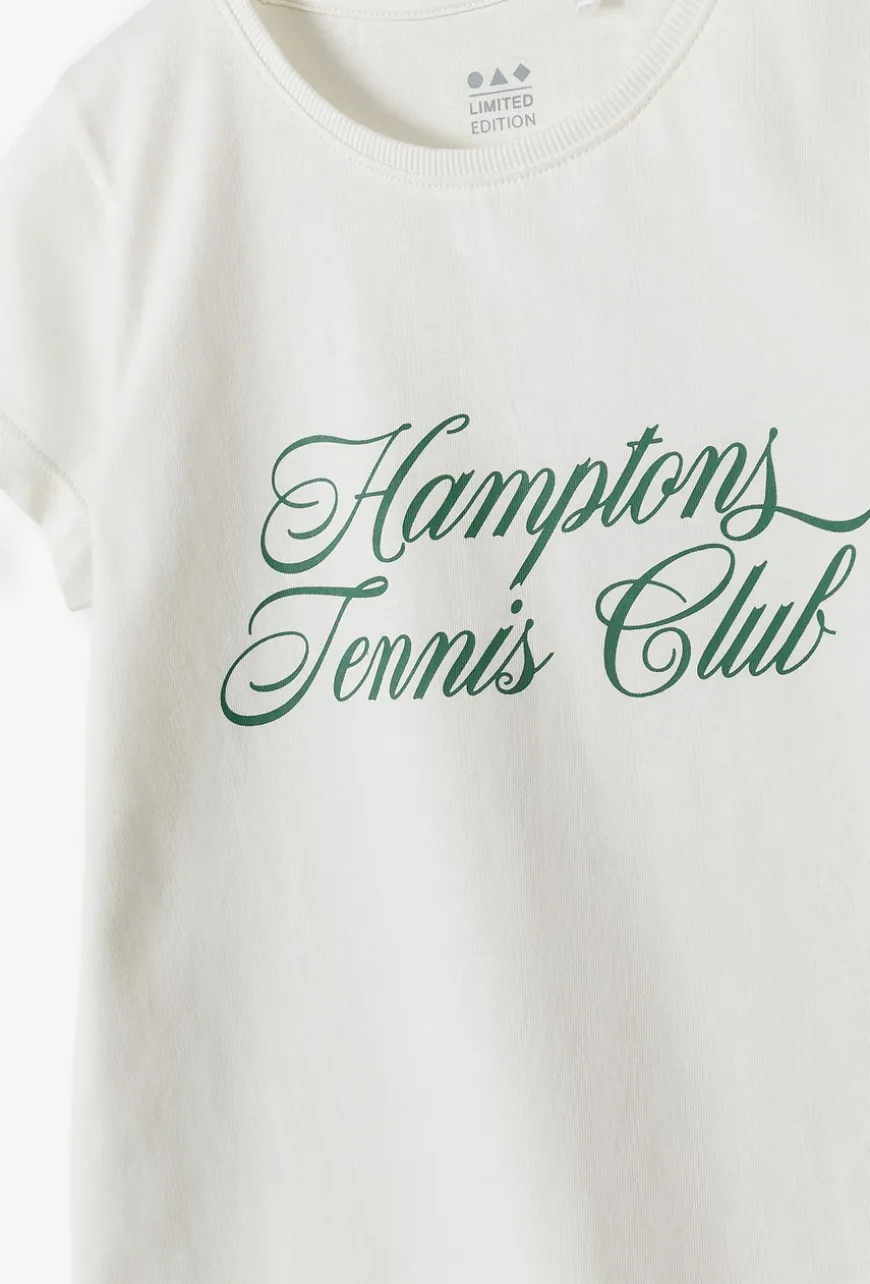 T-shirty dla dziewczynki 2pak - Hamptons Tennis Club