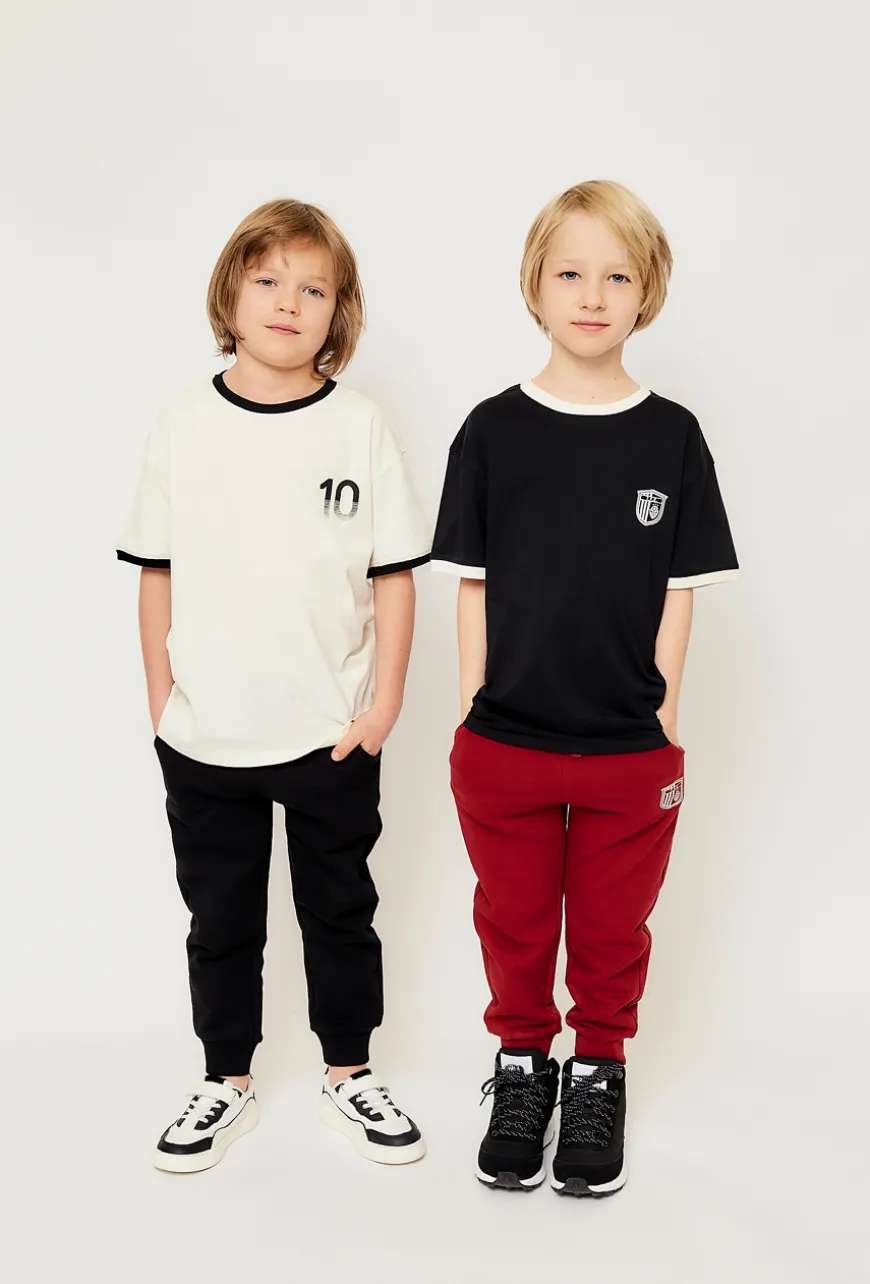 T-shirty w stylu piłkarskim - 2-pak - Limited Edition