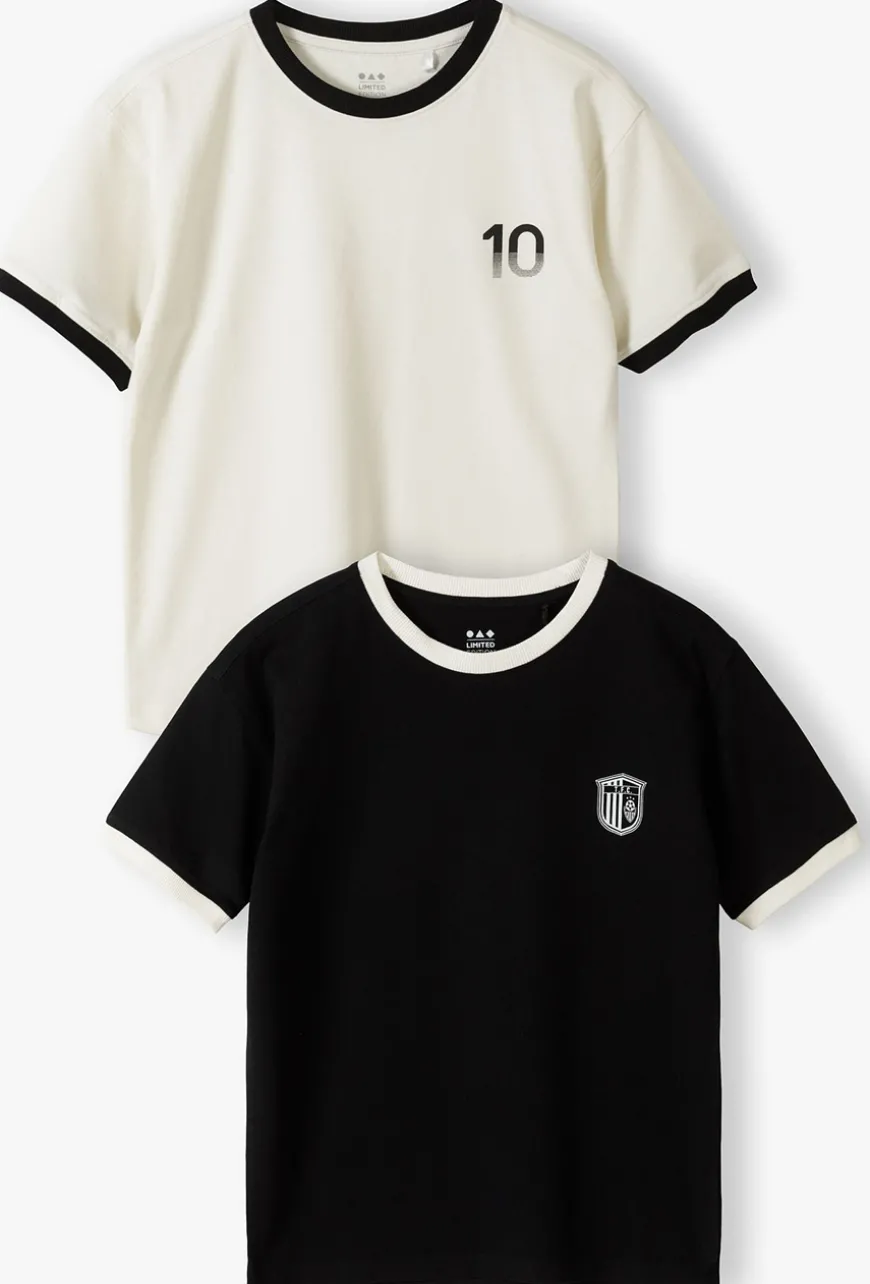 T-shirty w stylu piłkarskim - 2-pak - Limited Edition