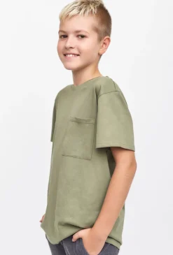 T-shirt z kieszonką