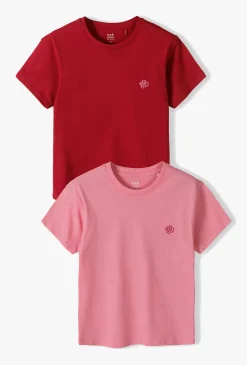 Zestaw 2 T-shirtów dziewczęcych