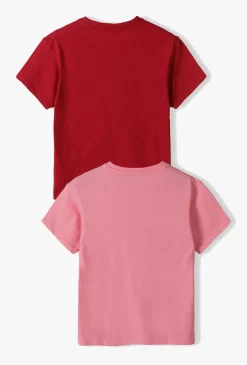 Zestaw 2 T-shirtów dziewczęcych